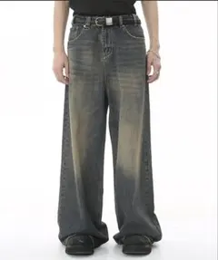 CORPUS TOKYO ワイドレングス モッピングデニム