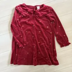 ベロア ワンピース