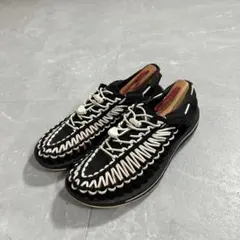 KEEN UNEEK ユニーク サンダル 26.5cm メンズ スニーカー 黒白