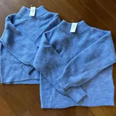 新品タグ付きは⭐︎GAP kids￼セーター2枚セット