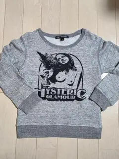 JOEY HYSTERIC グレー スウェットシャツ S