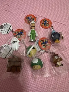 スーパーマリオ キーホルダー 7点セット
