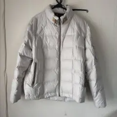 ダウンジャケット メンズ ホワイト ナイラス