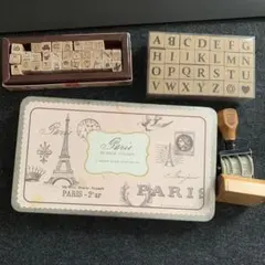 cavllini papers スタンプ　コラージュセット