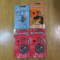 仮面ライダーフォーゼ　デフォルメキーホルダーとラバーストラップ