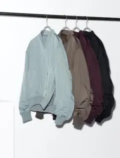 【新品　未使用】UNIQLO C ボマージャケット　ブラック　XL ブルゾン