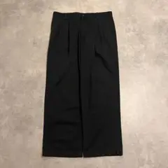 DOCKERS 00s two tuck BLACK chino W36 L30