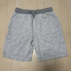 GU スウェット ハーフパンツ ショートパンツ ライト グレー M