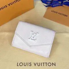 【美品】ルイヴィトン　ポルトフォイユ　ロックミニ 三折り財布