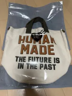 HUMAN MADE トートバッグ アイボリー/オリーブのサムネイル