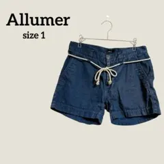 Allumerネイビーショートパンツ