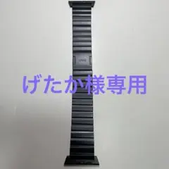 UNIQ Strova Mag ステンレススチール 黒 Apple watch用