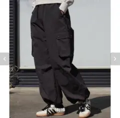 カーゴパンツ MY_ NYLON CARGO PANTS[SUMI]