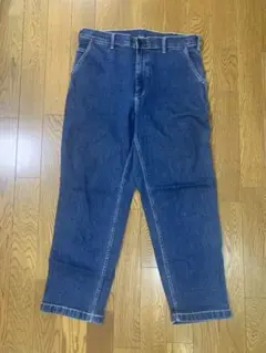ユニクロ　濃紺 ワークパンツ ウエスト84-89cm