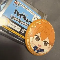日向翔陽 ハイキュー 缶バッジ タイトーくじ