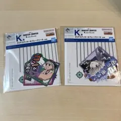 【新品】HUNTER×HUNTER クリアステッカー＆フレークシール②