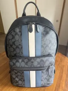 美品 COACH シグネチャー バックパック 通勤 PC収納 A4収納のサムネイル