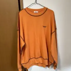 WEGO オレンジ トレーナー 1995年デザイン