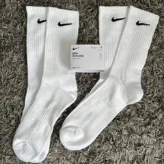 ✨新品✨NIKE Everyday クルーソックス 2足組 ホワイト XL