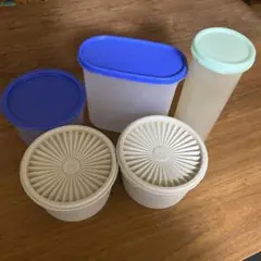 タッパーウェア Tupperware 食品保存容器 まとめ売り 8点 中古品
