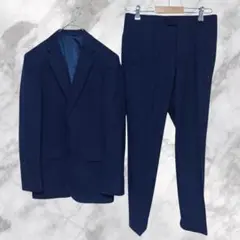 【美品】 UNITED ARROWS 【44】ビジネススーツセット　ネイビー