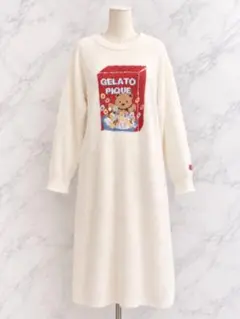 GELATO PIQUE ベア柄 ロング 원피스