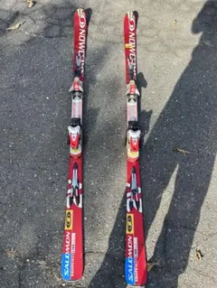 Salomon コンペティションスキー 赤