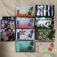 鬼滅の刃 ポケットティッシュセット8個・絆創膏18枚入