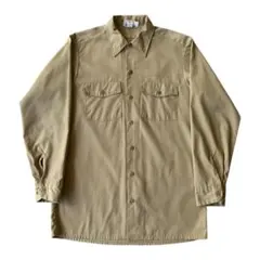 90s US製ヴィンテージ Dickies ワークシャツ アメカジ アメリカ古着