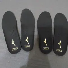 ミズノ ゼログライド インソール （24.5cm） 2足セット