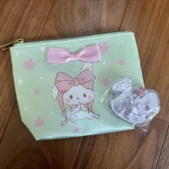 サンリオ　パッケージチャーム　ウィッシュミーメル　ポーチ　セット