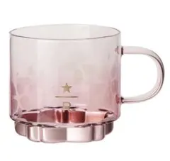 スターバックス リザーブ® ハンドルグラスマグピンクボトム サクラ2026