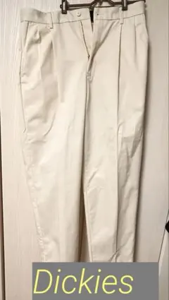 Dickies ホワイト ワークパンツ