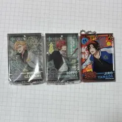 ヒプノシスマイクアクリルブロックキーホルダー　伊奘冉一二三　観音坂独歩　山田二郎