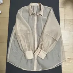 美品】Ray BEAMS シアー ティアード ハーフスリーブ シャツ - メルカリ