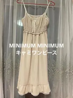 MINIMUM MINIMUMミニマムミニマム キャミワンピース