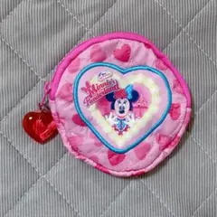 ディズニー　パルパルーザ　ミニー　カプセルトイ　ガチャガチャ　ポーチ　ピンク