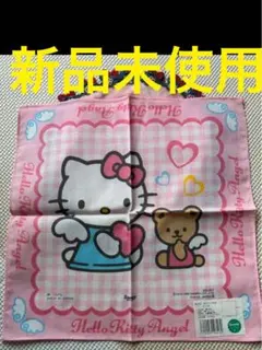 ハローキティ　キティ　ハンカチ　平成レトロ　サンリオ　チャーミーエンジェル　天使のサムネイル