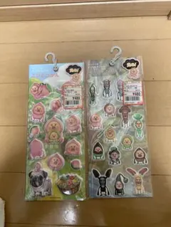 クーリア　こびとづかん　光る　もっちもちシール