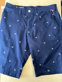 FILAGOLF ネイビー柄ショートパンツ