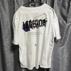 LEGENDA グラフィックTシャツ M ホワイト