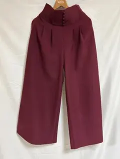 an another angelus パンツ ボルドー