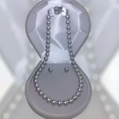 新品　パール ネックレス ピアス　 真珠 冠婚葬祭 フォーマル 日本製 喪服