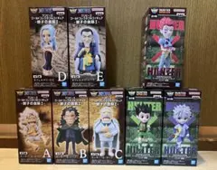 ハンターハンター　ワンピース　ワールドコレクタブルフィギュア　８体セット