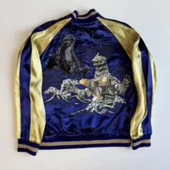 新品同様★希少★ウルトラマンGodzillaゴジラ　スカジャン Mサイズ 2025年最新】GODZ スカジャンの人気アイテム - メルカリ