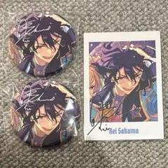 あんスタ10th缶バッジ ぱしゃっつ 展示会　朔間零