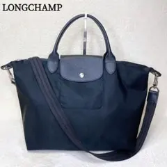 新品 未使用ロンシャン ルプリアージュ ネオS ネイビー 2way