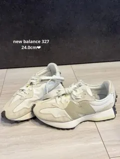 ニューバランス 327 スニーカー 24.0cm レディース