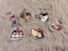 忍たま乱太郎 アニメイトカフェコラボ アクリルファスナーチャーム 五年生