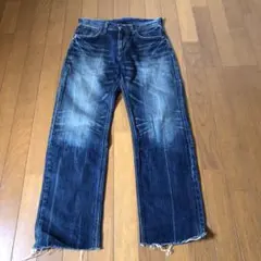 Wrangler ラングラー　ストレートレッグデニム ダークブルー